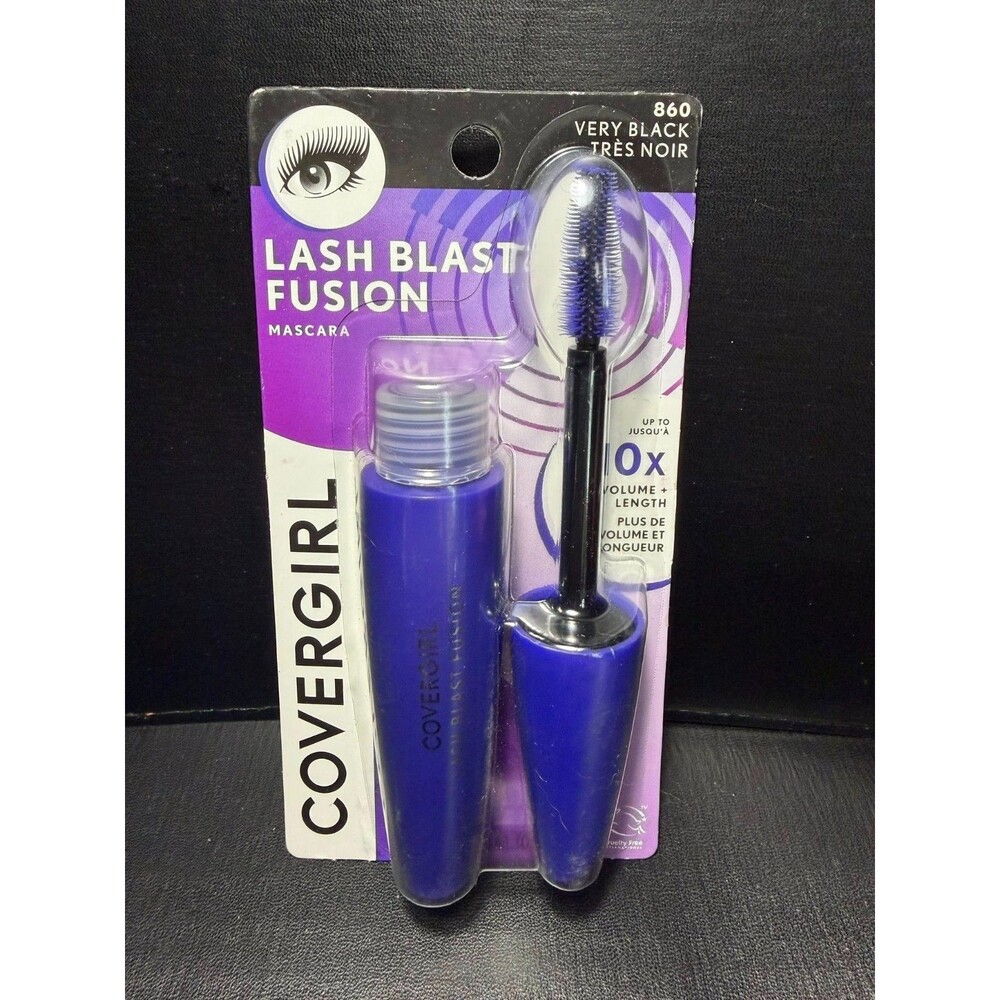 CoverGirl Lash Blast Fusion Mascara 860 Black Water Resistant